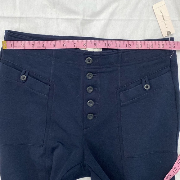 Anthropologie Bryson Tapered Ankle Button Fly pant - Picture 7 of 8